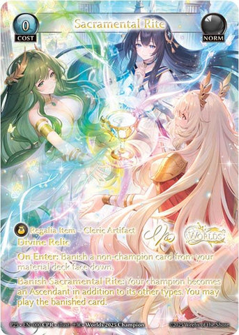 Sacramental Rite (000) [Promotional Cards]
