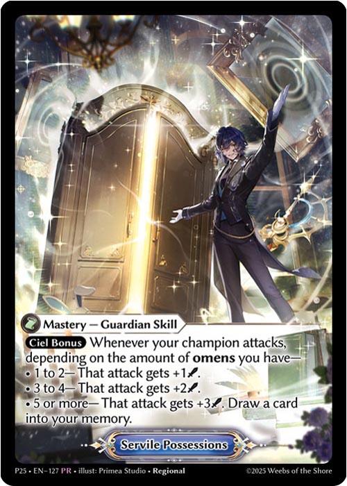 Servile Possessions (127) [Promotional Cards]