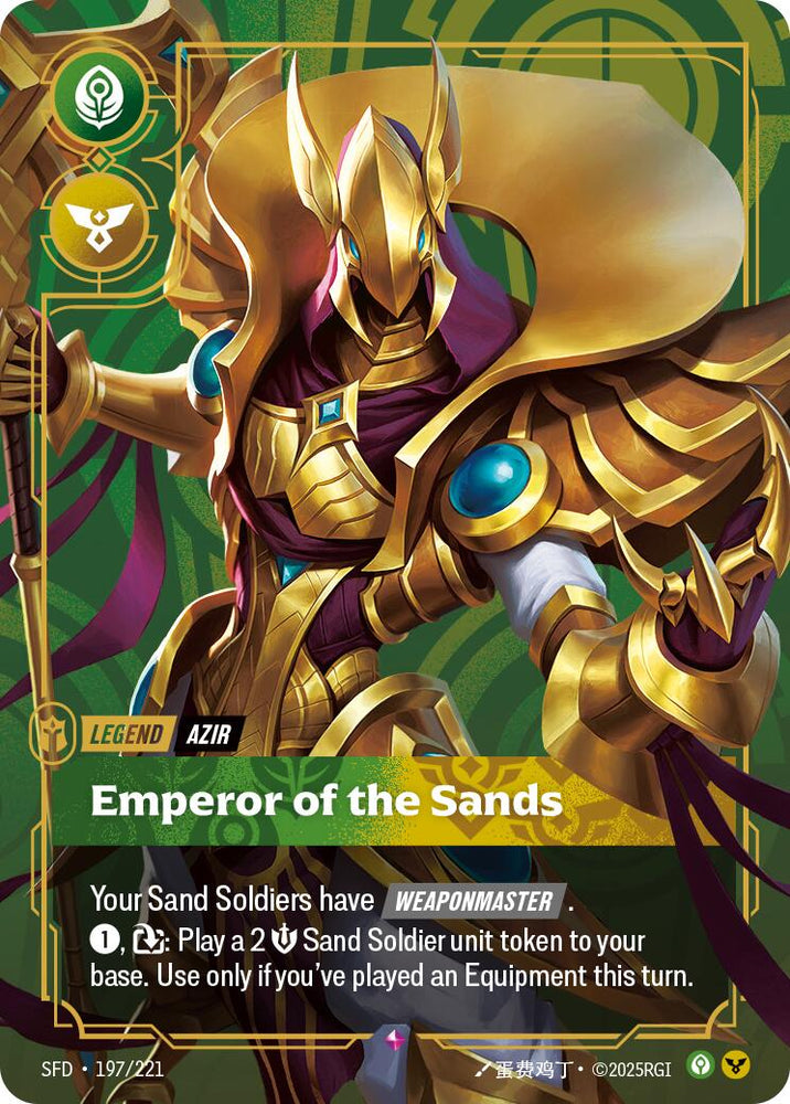 Azir, Emperor of the Sands
