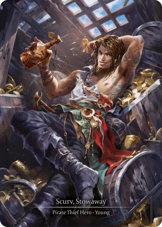 Scurv, Stowaway [HER143] (Promo)  Cold Foil