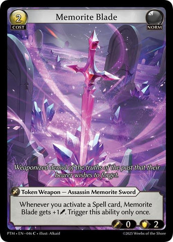 Memorite Blade