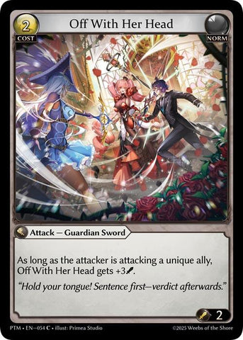 Off With Her Head