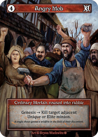 Angry Mob (Foil) [Gothic]