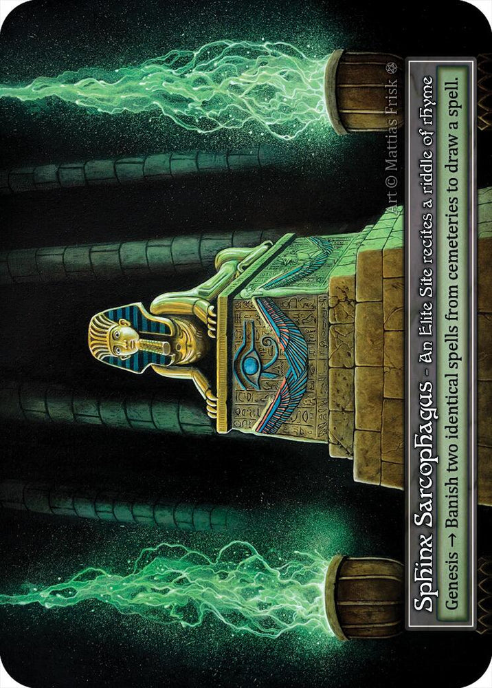 Sphinx Sarcophagus (Foil) [Gothic]