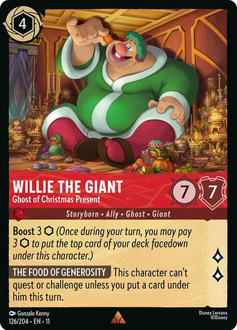 Willie the Giant - Ghost of Christmas Present (126/204) [Winterspell]