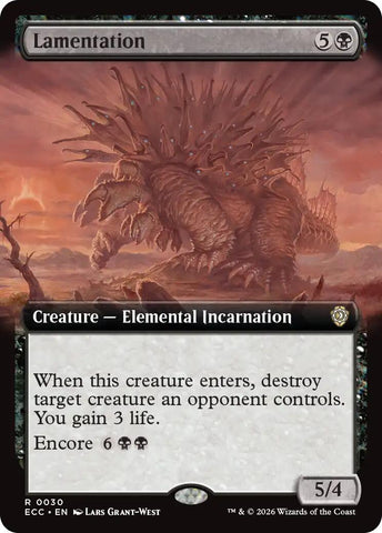 Lamentation (Extended Art)
