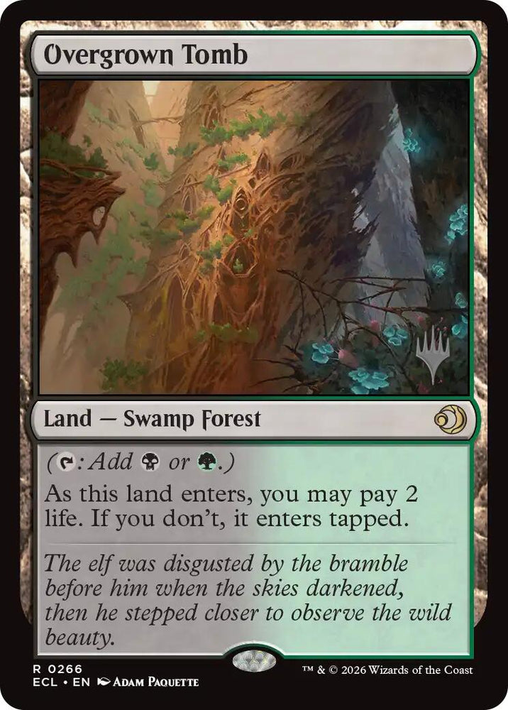 Overgrown Tomb [Lorwyn Eclipsed Promos]