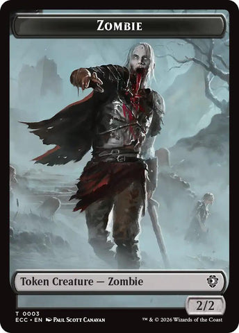 Zombie // Snake Double-Sided Token