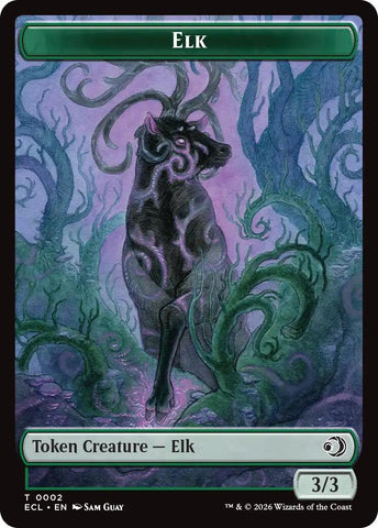 Elk // Mutavault Double-Sided Token