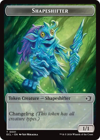 Shapeshifter // Merfolk Double-Sided Token