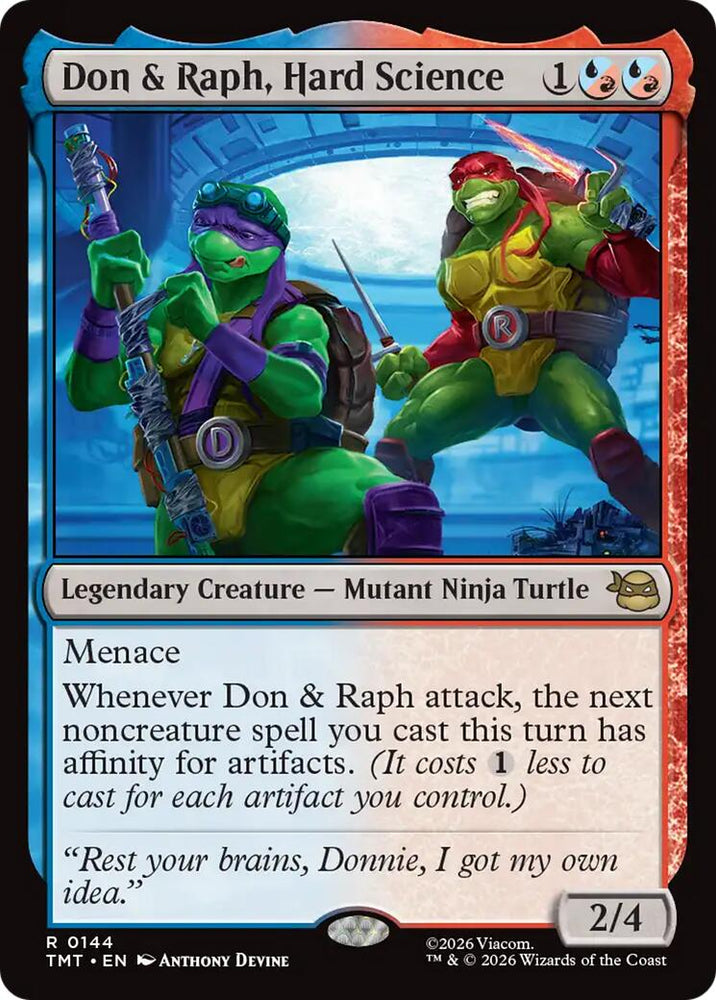 Don & Raph, Hard Science
