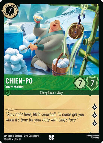 Chien-Po  - Snow Warrior