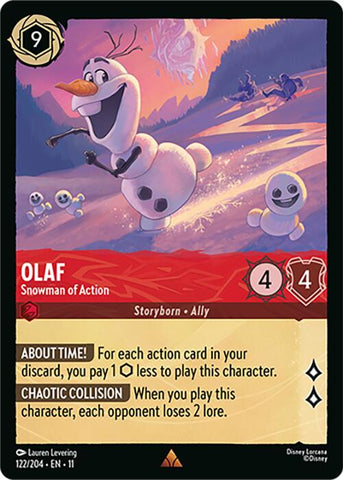 Olaf - Snowman of Action