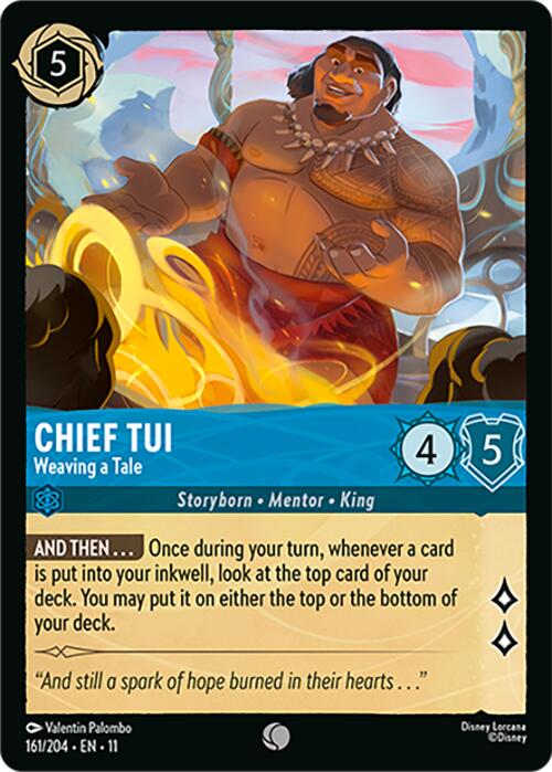 Chief Tui - Weaving a Tale