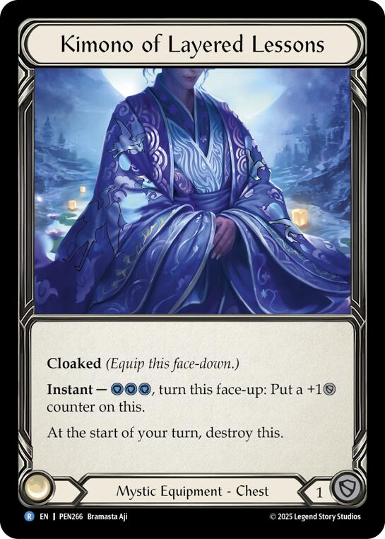 Kimono Of Layered Lessons [PEN266] (Compendium of Rathe)