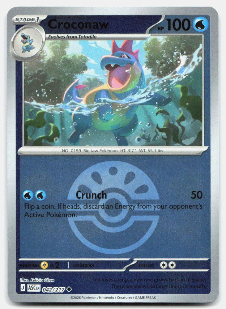 Croconaw (Friend Ball)