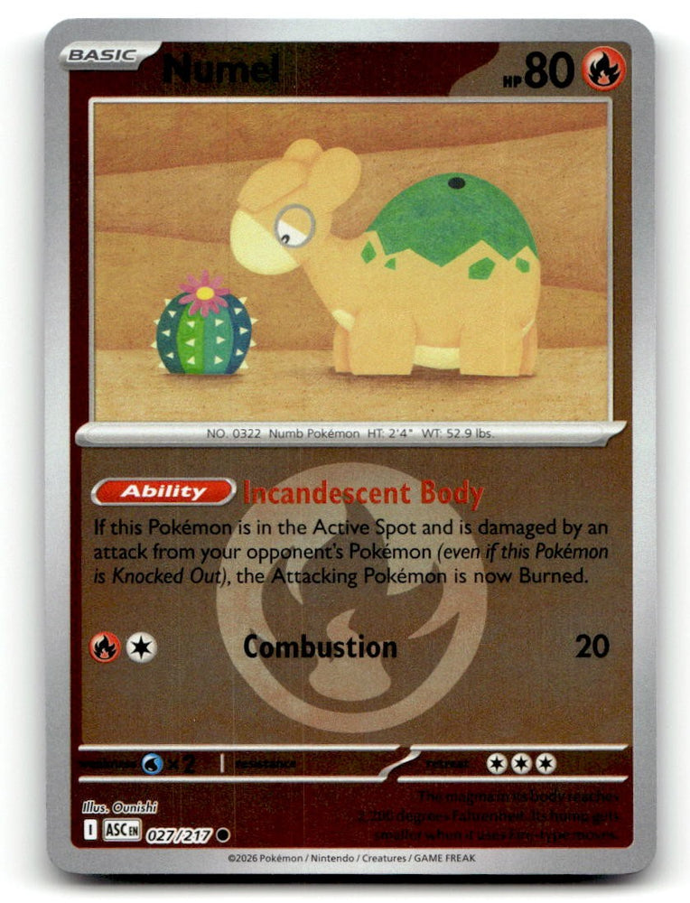 Numel - 027/217 (Energy Symbol Pattern)