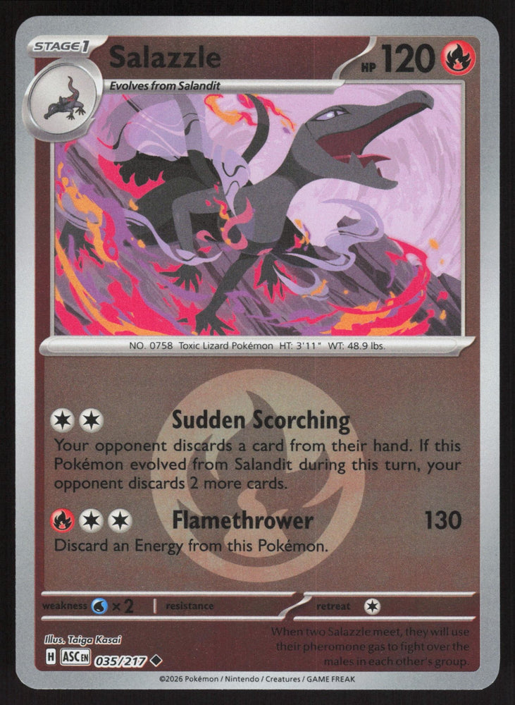 Salazzle - 035/217 (Energy Symbol Pattern)