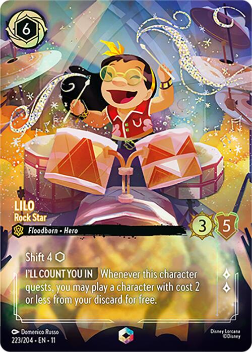 Lilo - Rock Star (Enchanted) (223/204) [Winterspell]