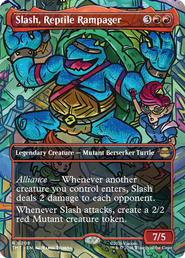 Slash, Reptile Rampager (Borderless)