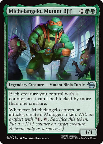 Michelangelo, Mutant BFF