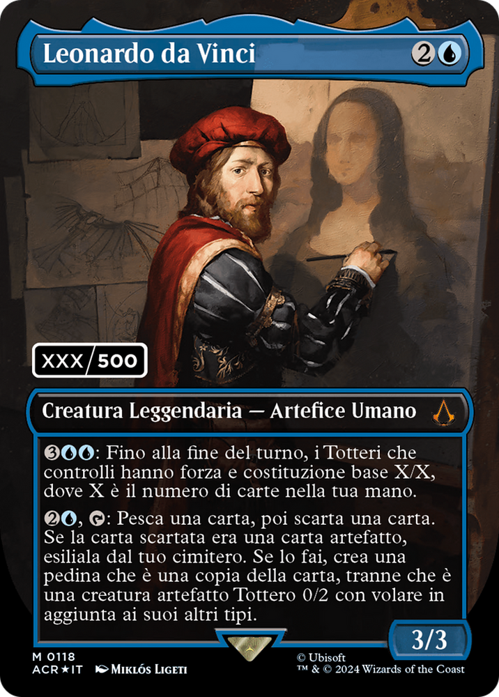 Leonardo da Vinci (Italian) (Serial Numbered) [Assassin's Creed]