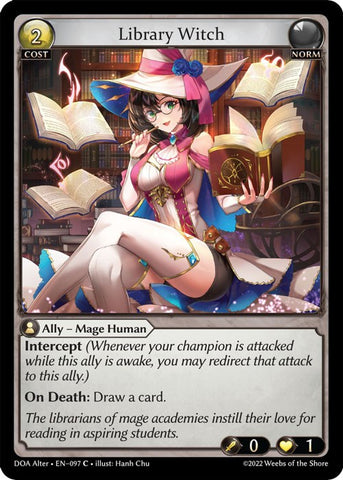 Library Witch (097) [Dawn of Ashes: Alter Edition]