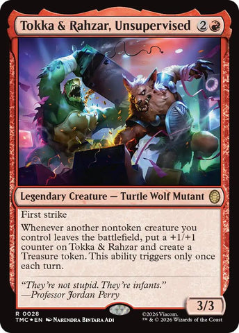 Tokka & Rahzar, Unsupervised (Surge Foil)
