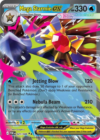 Mega Starmie ex - 021/088