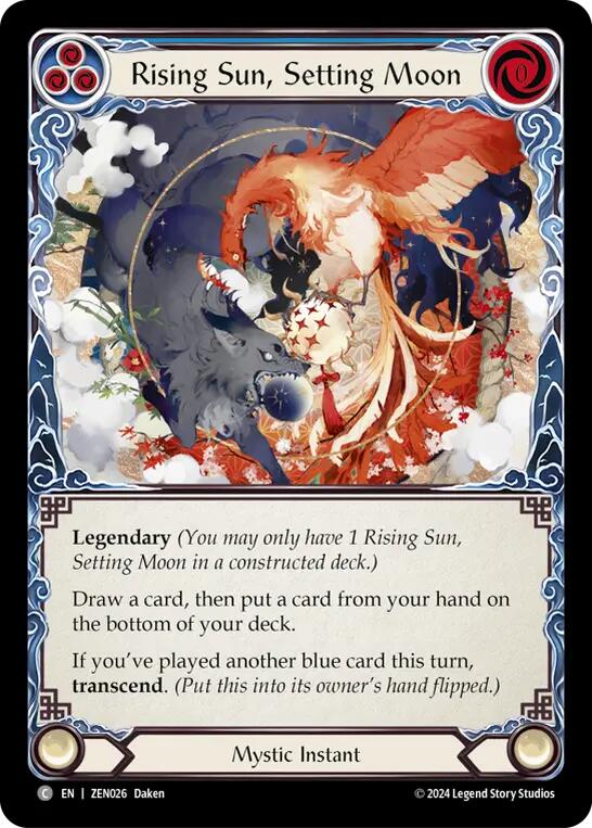 Rising Sun, Setting Moon // Inner Chi [ZEN026] (Part the Mistveil Zen Blitz Deck)