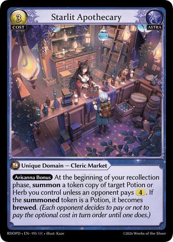 Starlit Apothecary (195) [Radiant Origins: Pantheon]