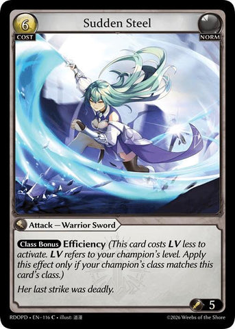 Sudden Steel (116) [Radiant Origins: Pantheon]