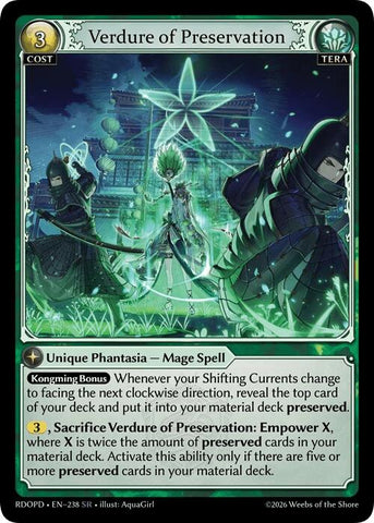 Verdure of Preservation (238) [Radiant Origins: Pantheon]