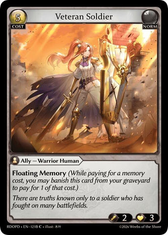 Veteran Soldier (121B) [Radiant Origins: Pantheon]