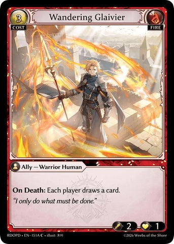 Wandering Glaivier (151A) [Radiant Origins: Pantheon]