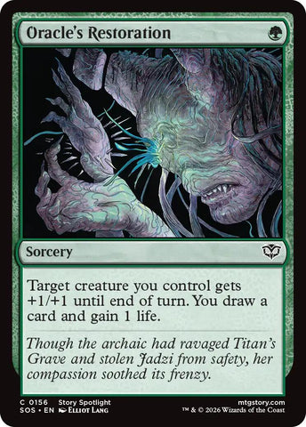 Oracle's Restoration