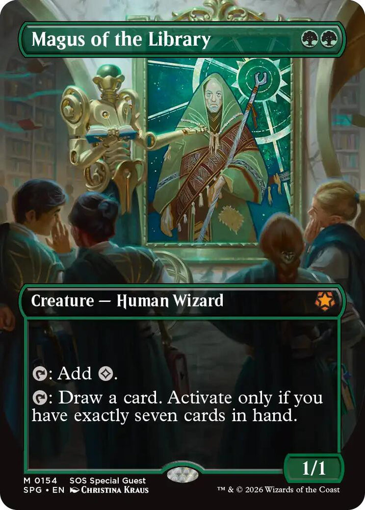 Magus of the Library (Borderless)