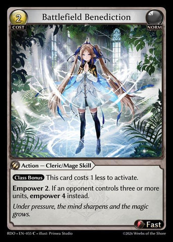 Battlefield Benediction (55) [Radiant Origins]