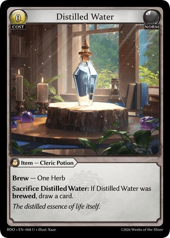 Distilled Water