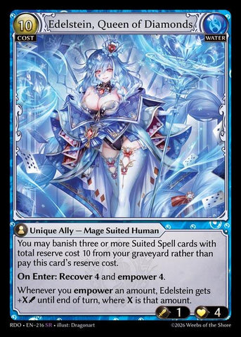 Edelstein, Queen of Diamonds (216) [Radiant Origins]