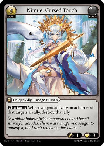 Nimue, Cursed Touch