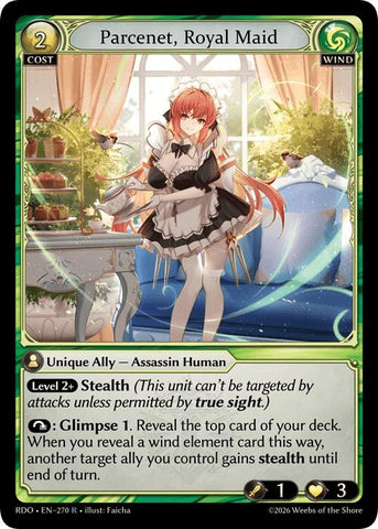 Parcenet, Royal Maid