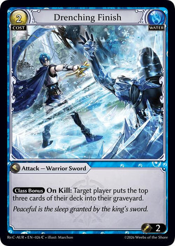 Drenching Finish (26) [Mordred Re: Collection, Aurelian Regent]