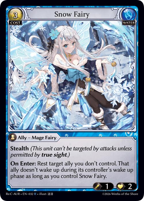 Snow Fairy (32) [Mordred Re: Collection, Aurelian Regent]