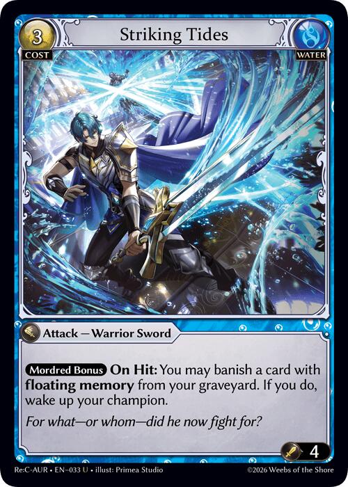 Striking Tides (33) [Mordred Re: Collection, Aurelian Regent]