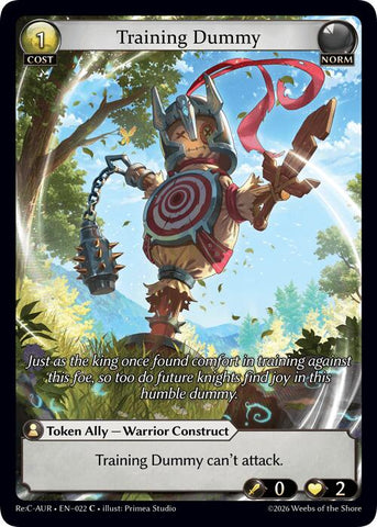 Training Dummy (22) [Mordred Re: Collection, Aurelian Regent]