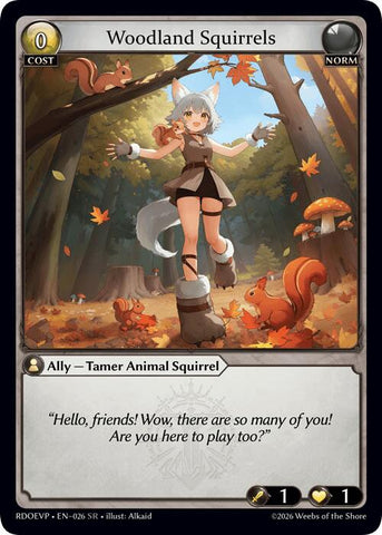 Woodland Squirrels (026) [Radiant Origins Event Pack]