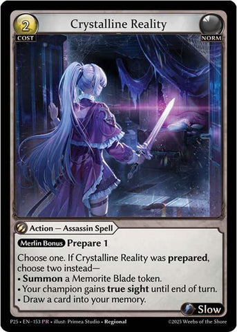 Crystalline Reality (153) [Promotional Cards]