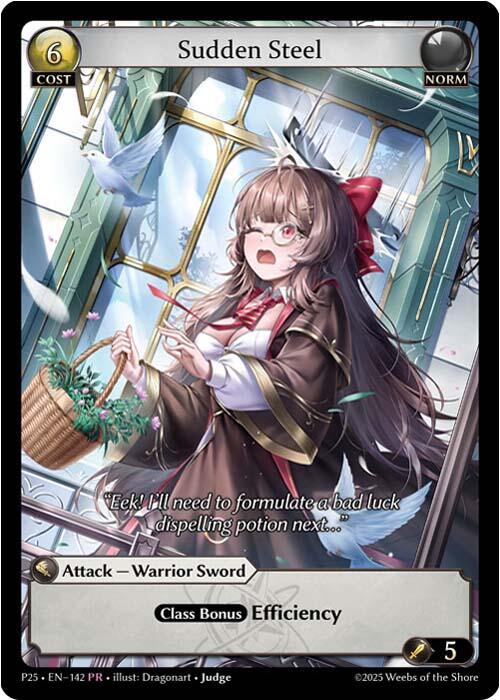 Sudden Steel (142) [Promotional Cards]
