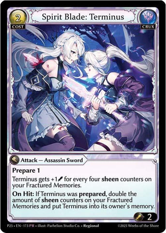 Spirit Blade: Terminus (173) [Promotional Cards]